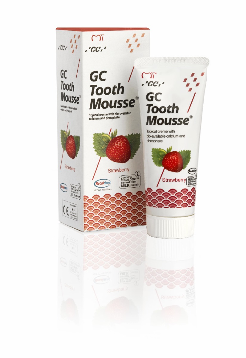 GC Tooth Mousse jahoda dentální krém 35 ml GC