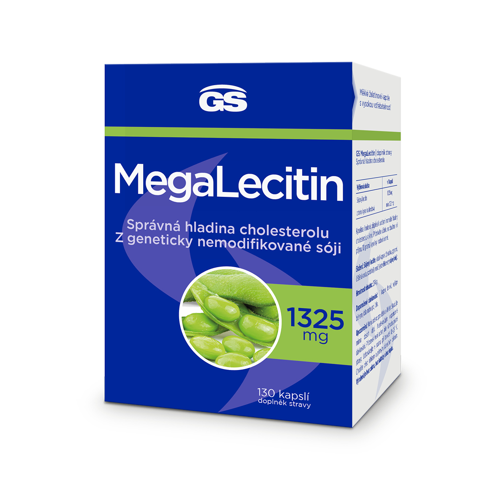 GS Megelcithin 1325 mg 130 kapslí GS