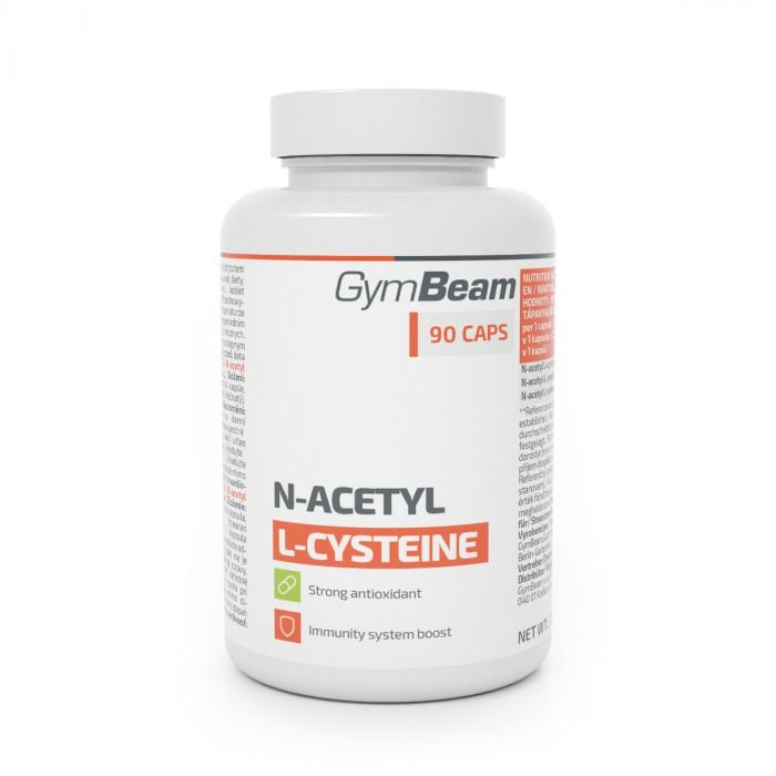 GymBeam N-acetyl L-cysteine 90 kapslí GymBeam