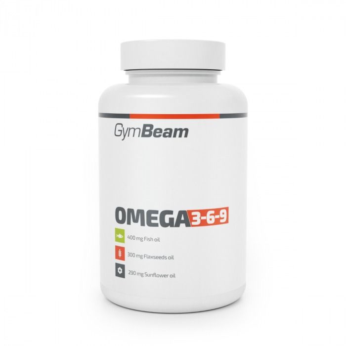 GymBeam Omega 3-6-9 120 kapslí GymBeam