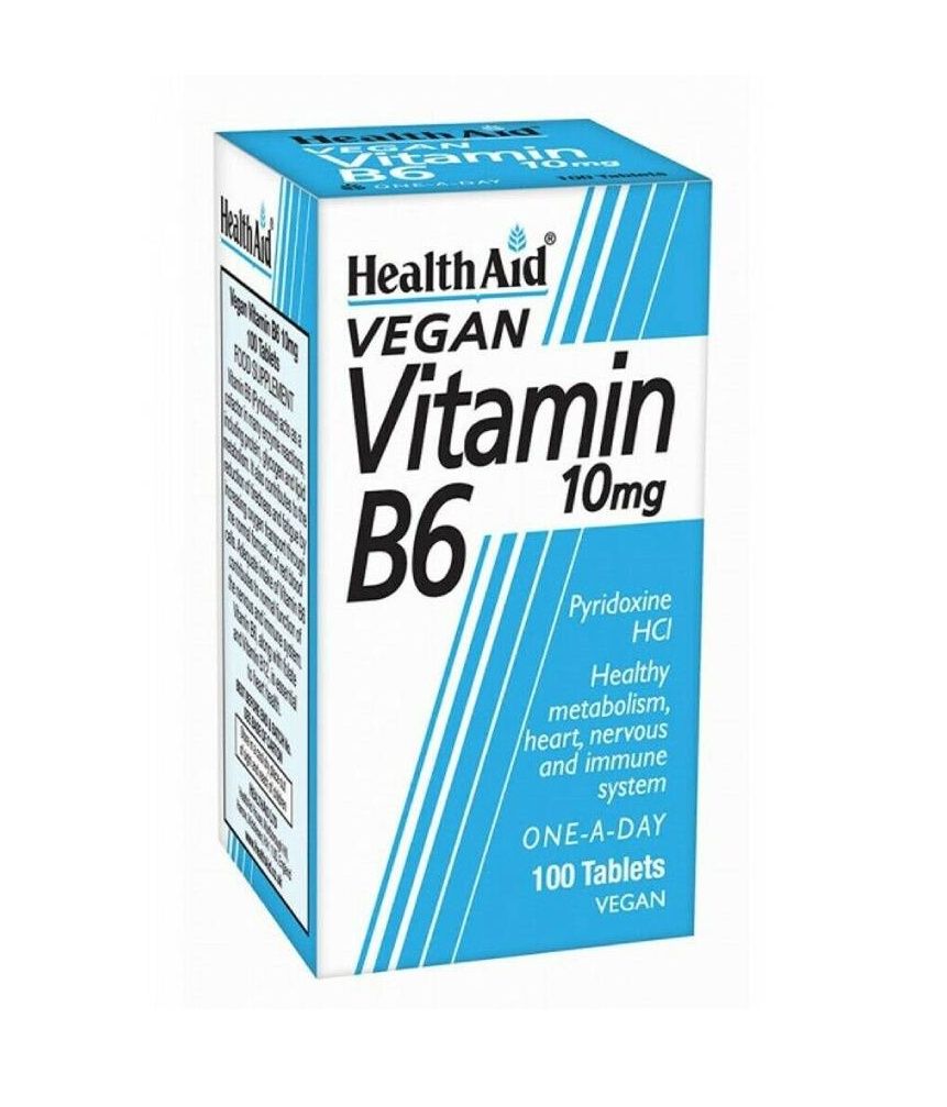 Health Aid Vitamin B6 10 mg 100 tablet Health Aid