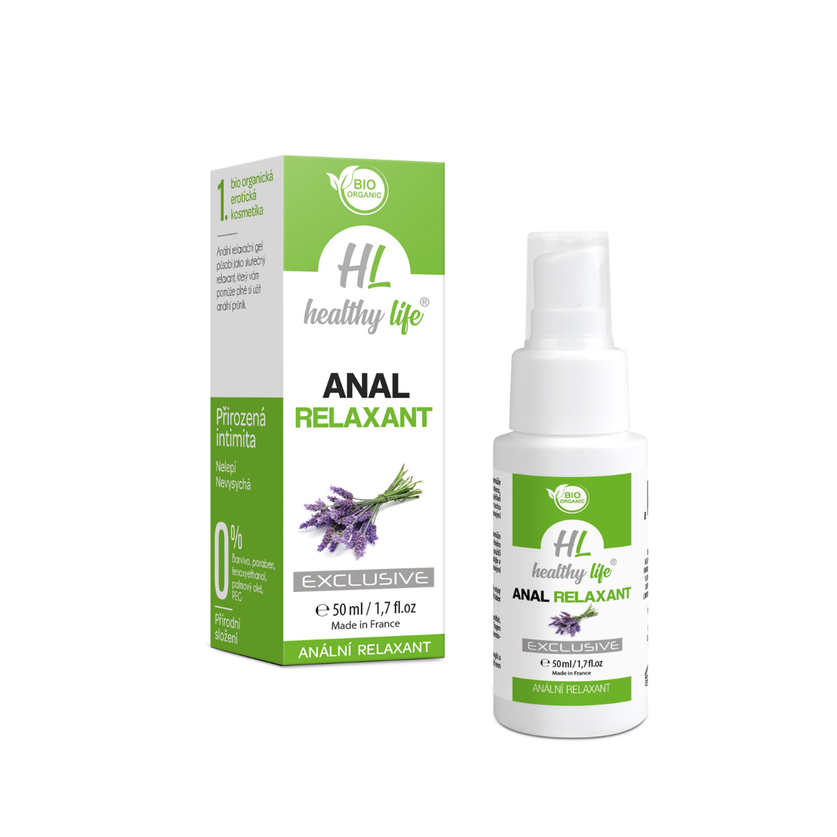 Healthy life Anální relaxant 50 ml Healthy life