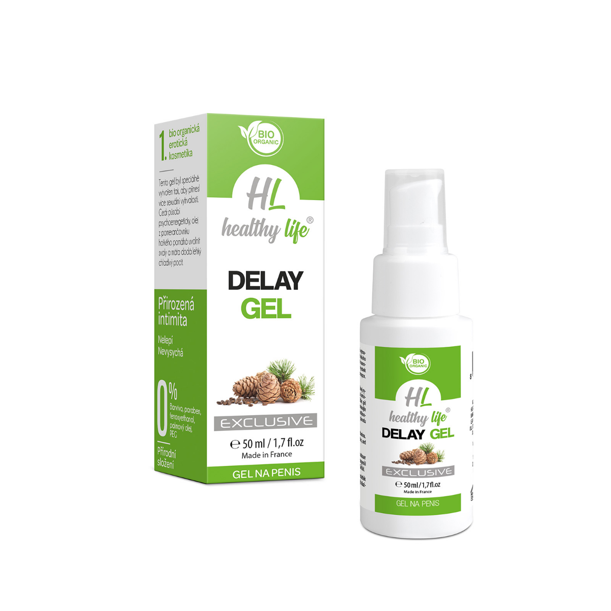 Healthy life Delay Gel na penis 50 ml Healthy life