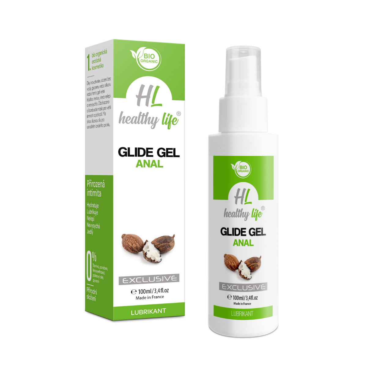 Healthy life Lubrikant Glide Gel Anal 100 ml Healthy life