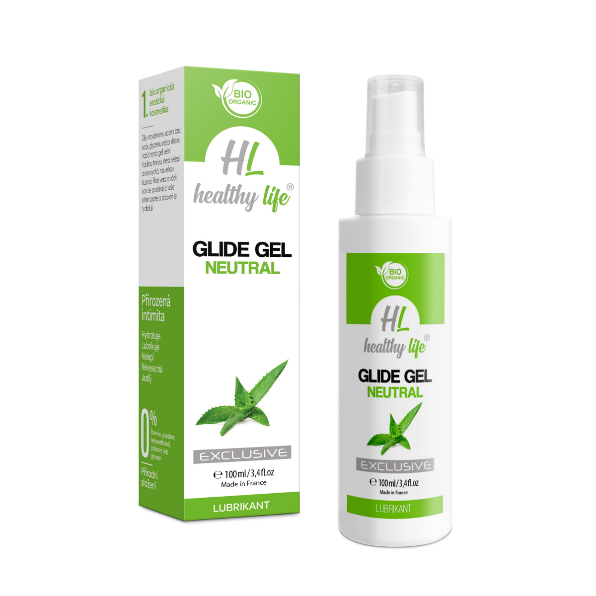 Healthy life Lubrikant Glide Gel Neutral 100 ml Healthy life