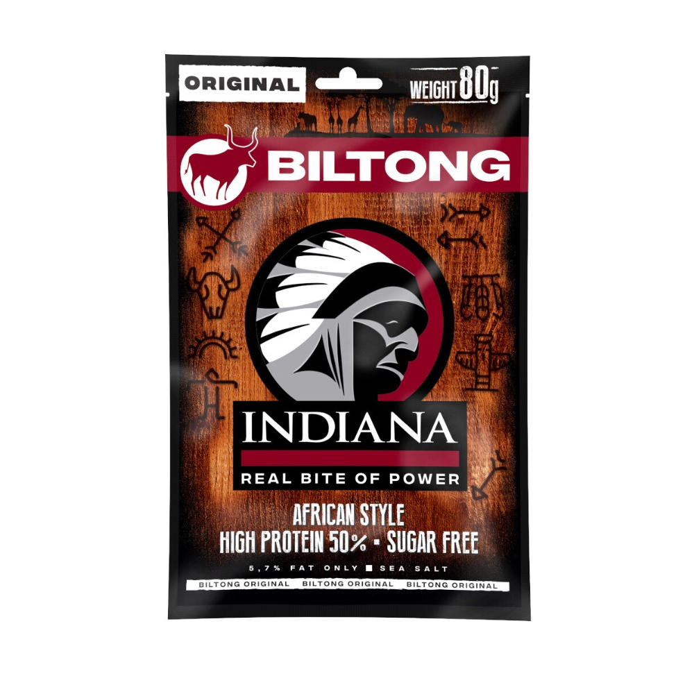 Indiana Biltong Original 80 g Indiana