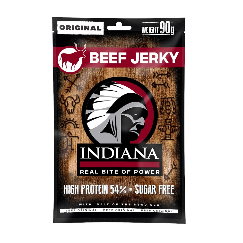 Indiana Jerky Beef Original 90 g Indiana