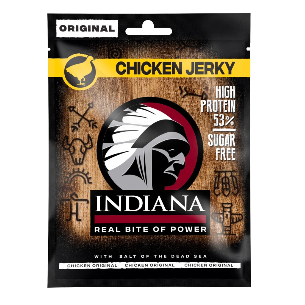 Indiana Jerky Chicken Original 25 g Indiana