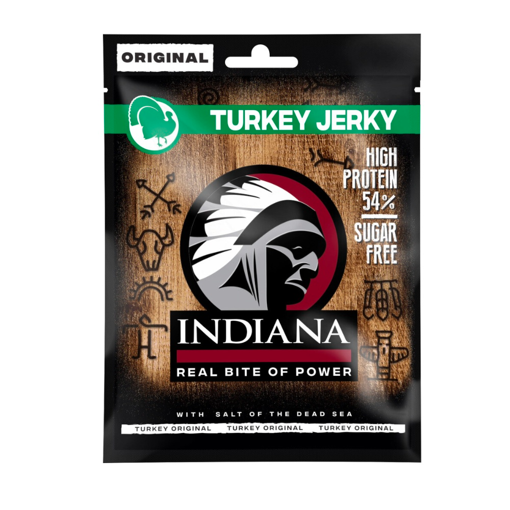 Indiana Jerky Turkey Original 25 g Indiana