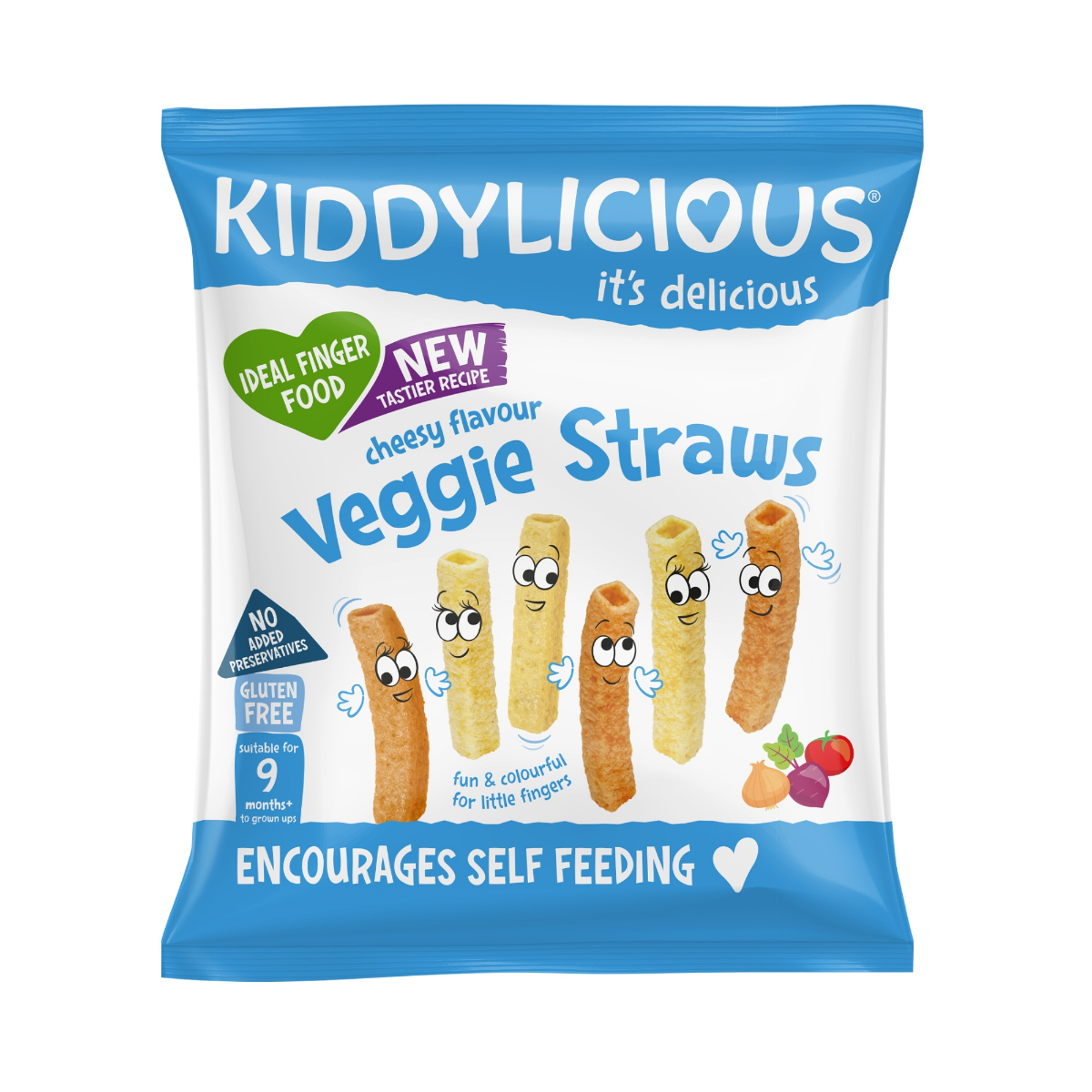 Kiddylicious Tyčinky se sýrovou příchutí 12 g Kiddylicious