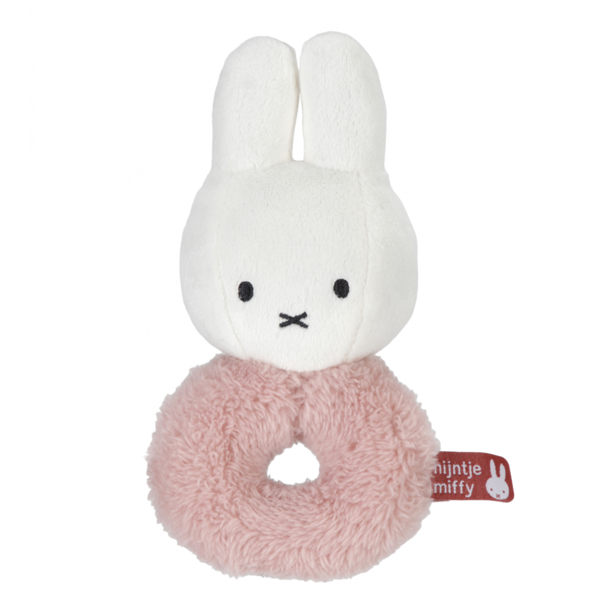 Little Dutch Chrastítko králíček Miffy Fluffy Pink Little Dutch