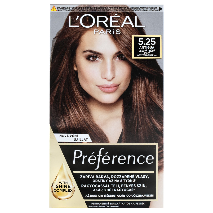 Loréal Paris Preference Permanentní barva na vlasy 5.25 Antigua mahagonovo čokoládová Loréal Paris