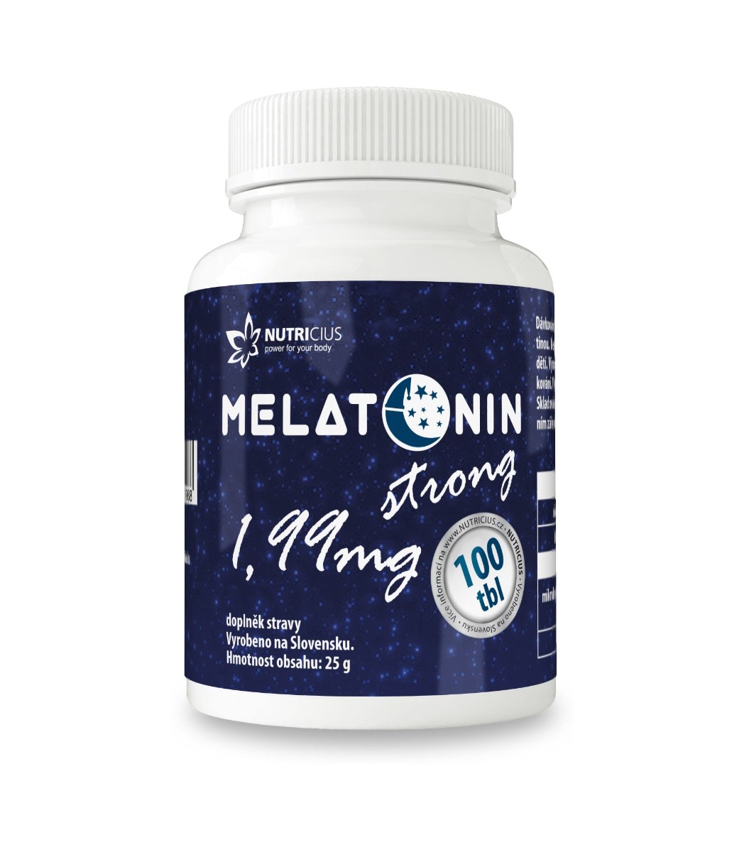 Nutricius Melatonin strong 1