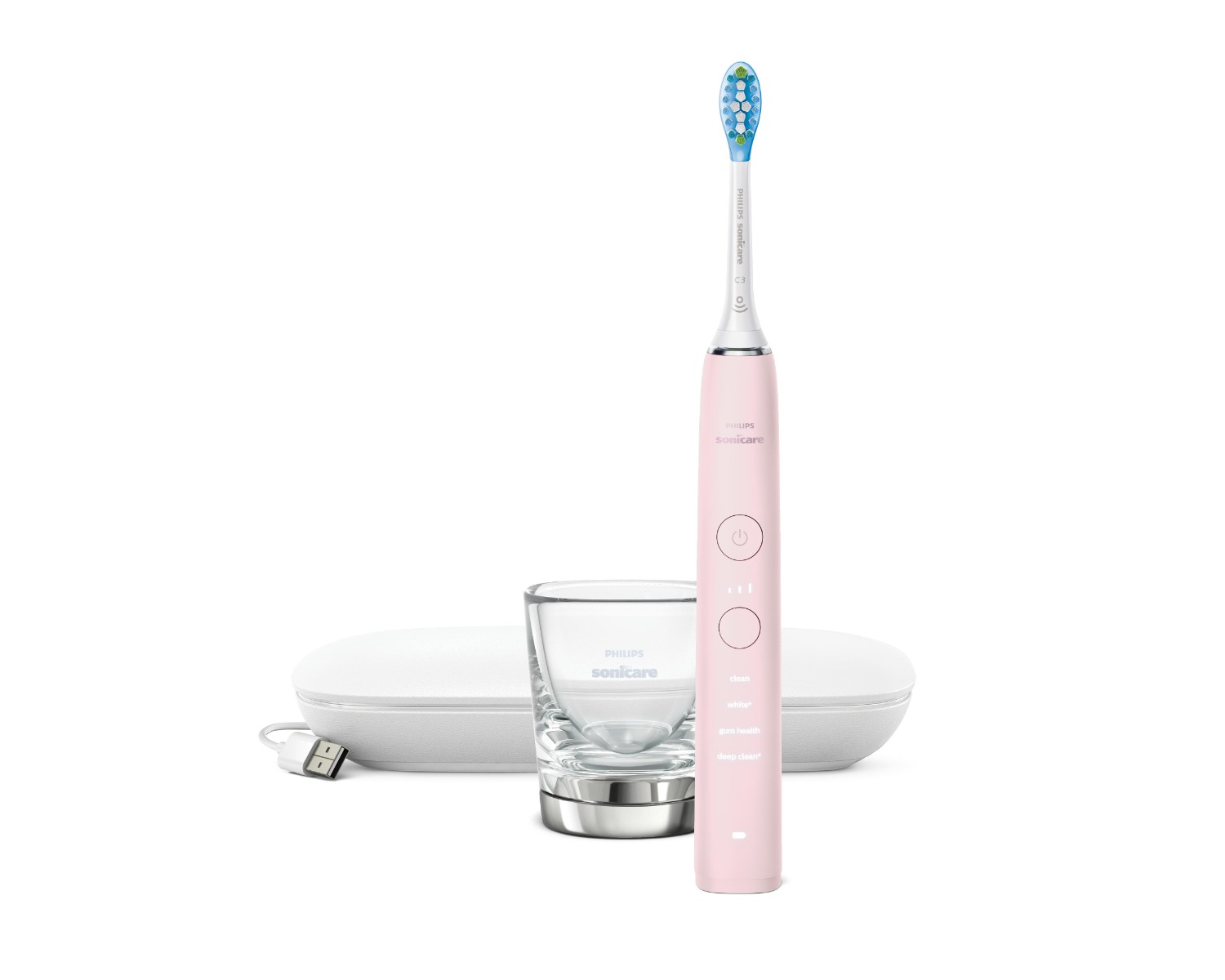 Philips Sonicare DiamondClean 9000 HX9911/29 sonický zubní kartáček nové generace pink Philips Sonicare