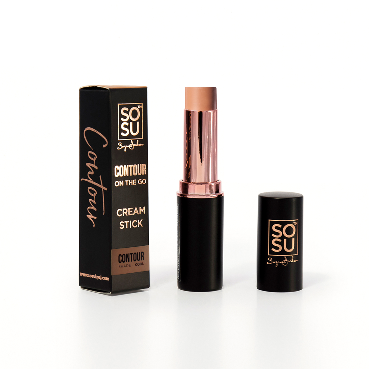 SOSU Cosmetics Contour On The Go konturovací tyčinka Cool 7 g SOSU