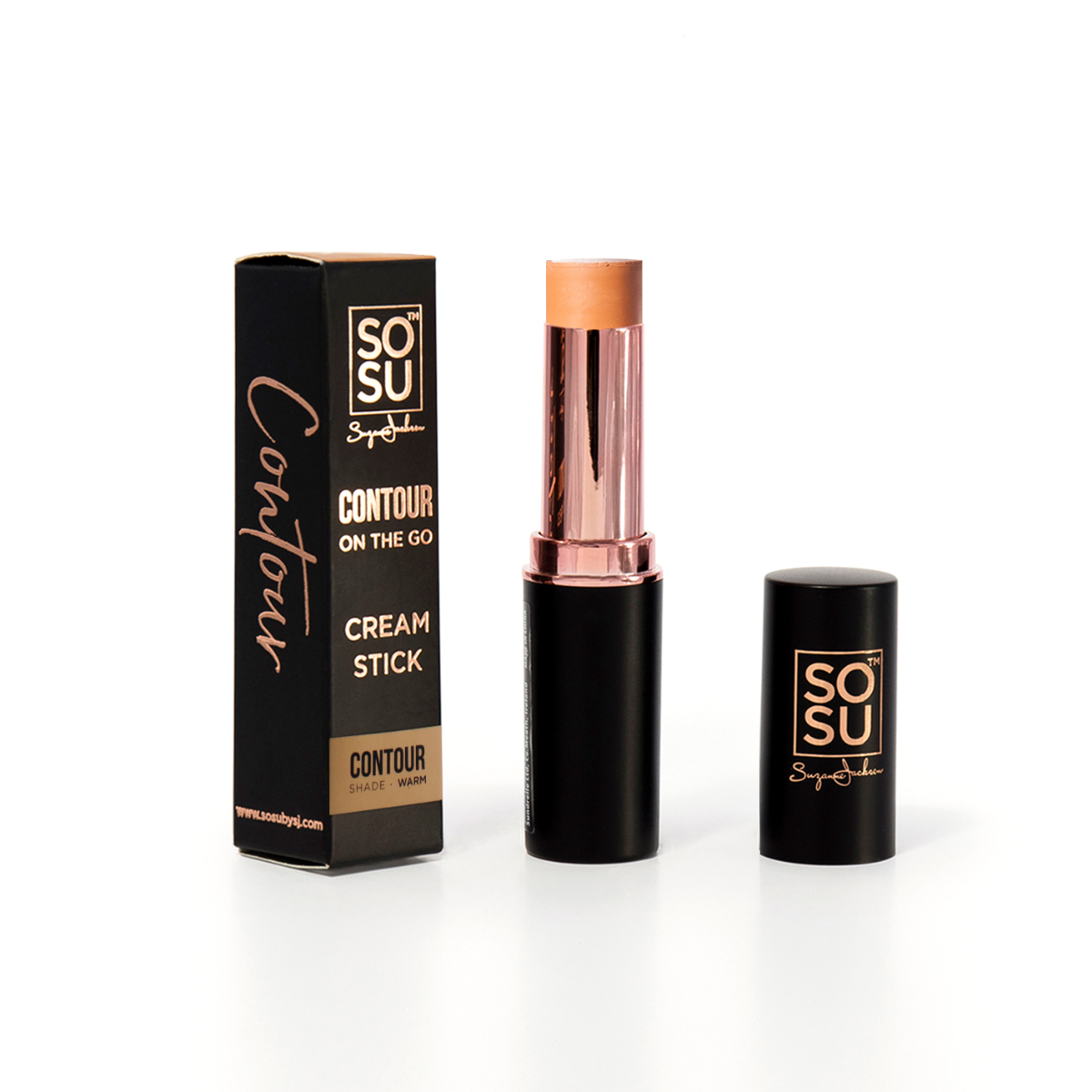 SOSU Cosmetics Contour On The Go konturovací tyčinka Warm 7 g SOSU