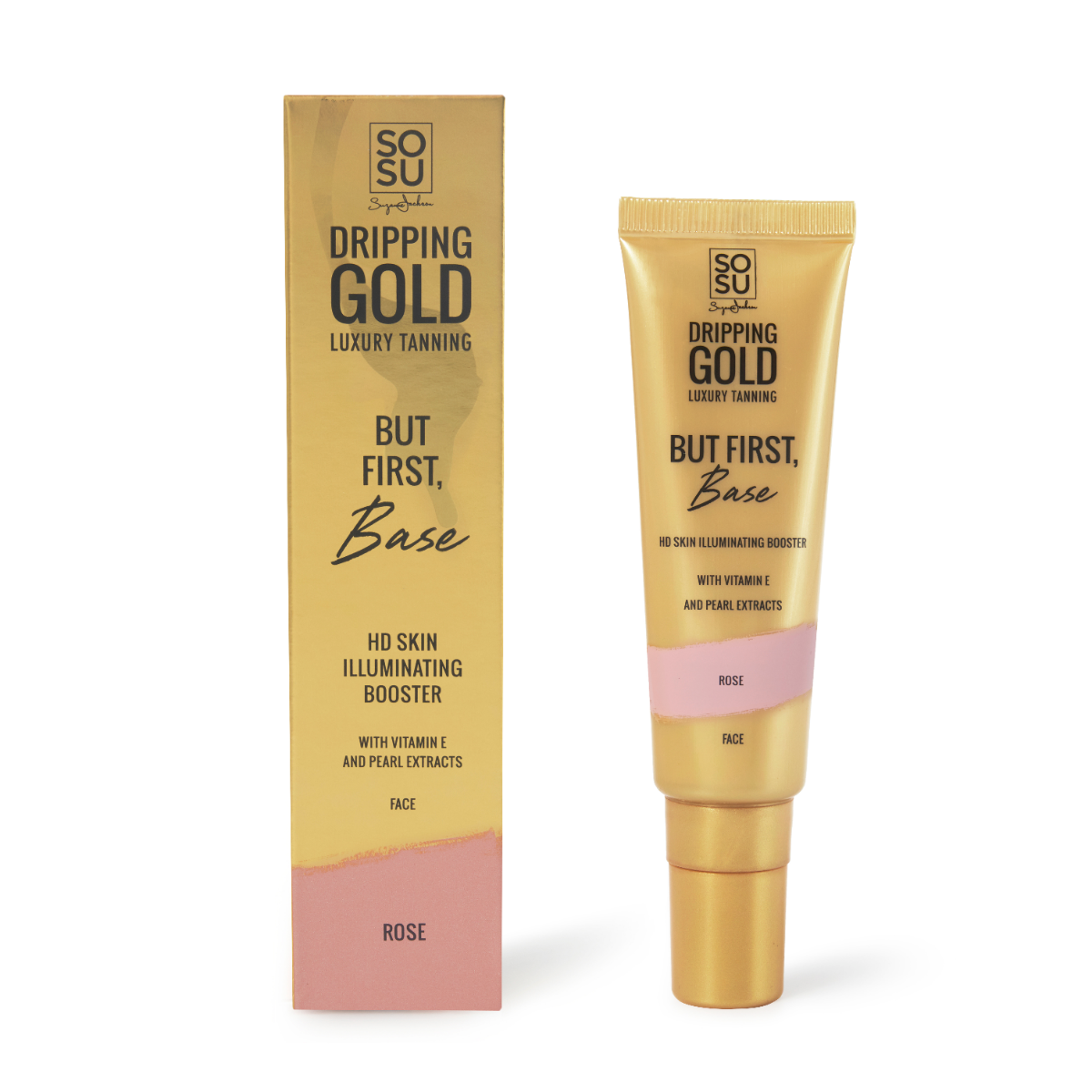 SOSU Dripping Gold But First podkladová báze rose 30 ml SOSU