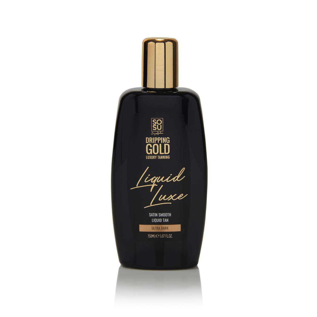 SOSU Dripping Gold Liquid Luxe samoopalovací voda ultra dark 150 ml SOSU