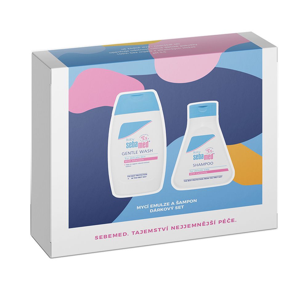 Sebamed Baby Mycí emulze + šampon dárkový set Sebamed