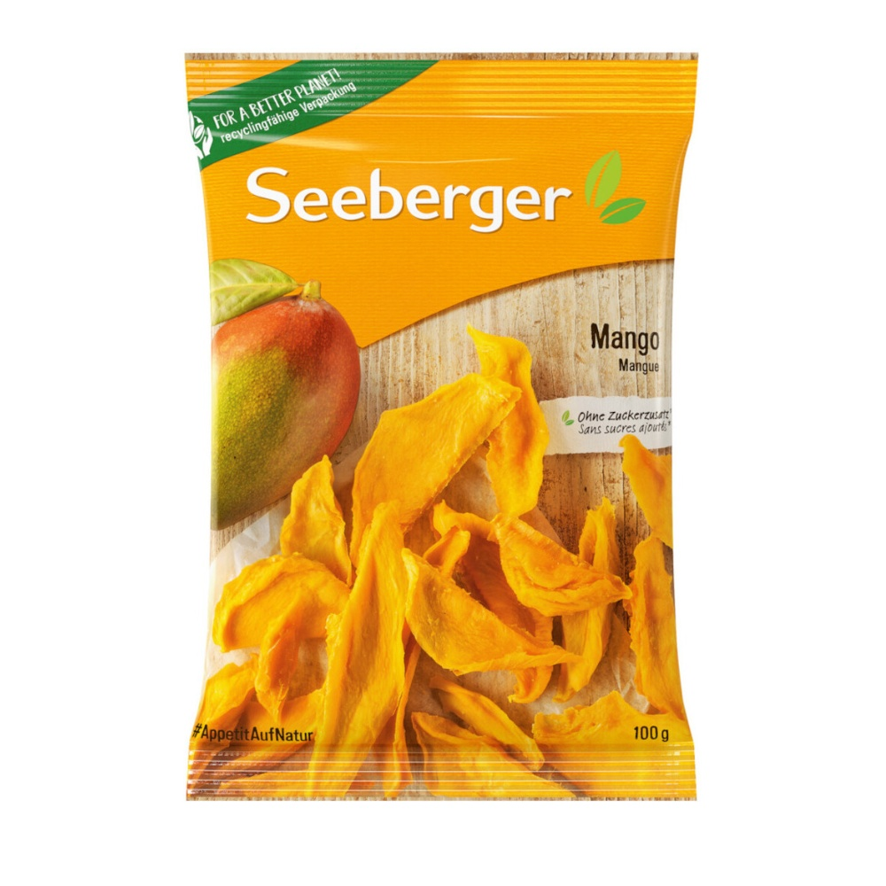 Seeberger Mango Strips 100 g Seeberger