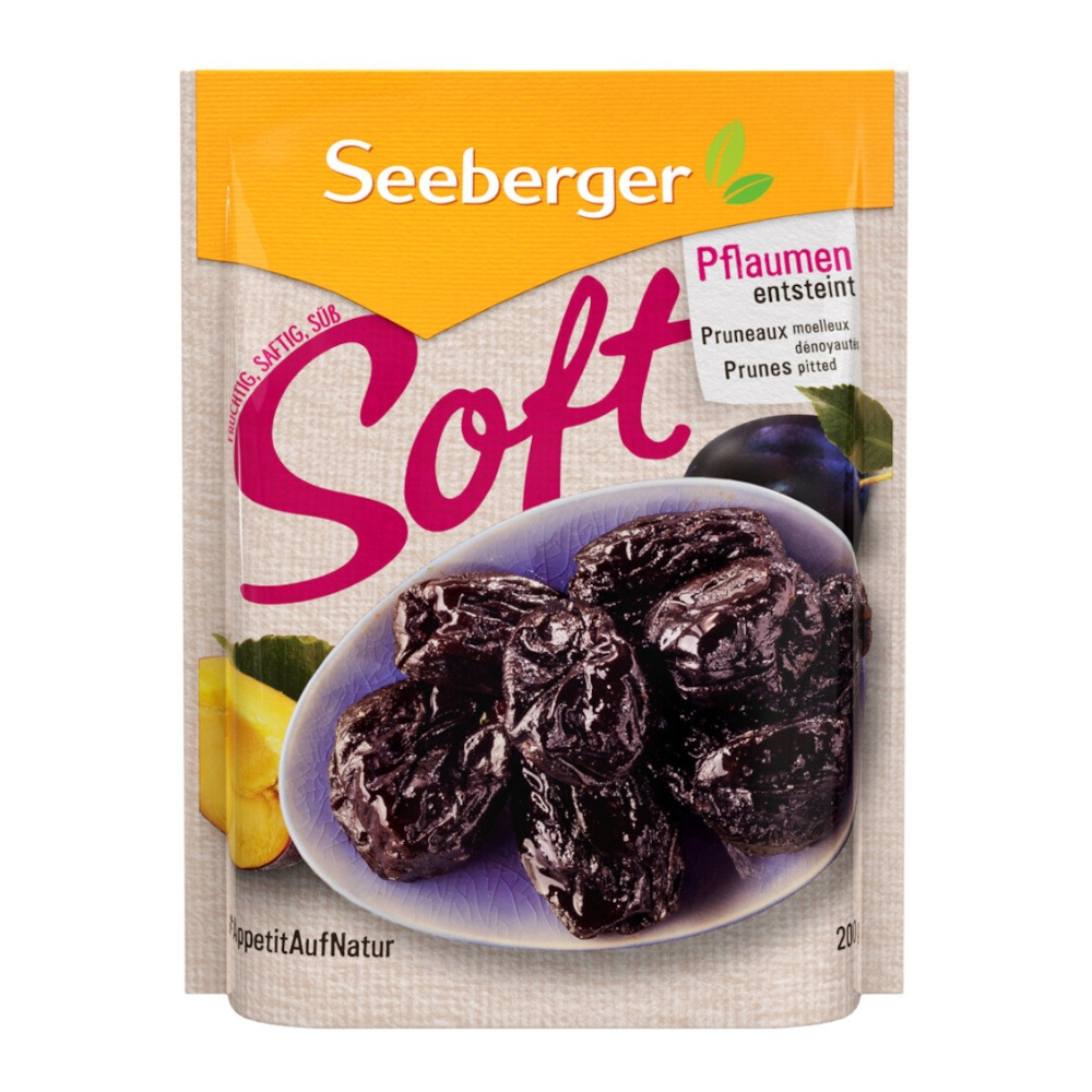 Seeberger Měkké švestky 200 g Seeberger