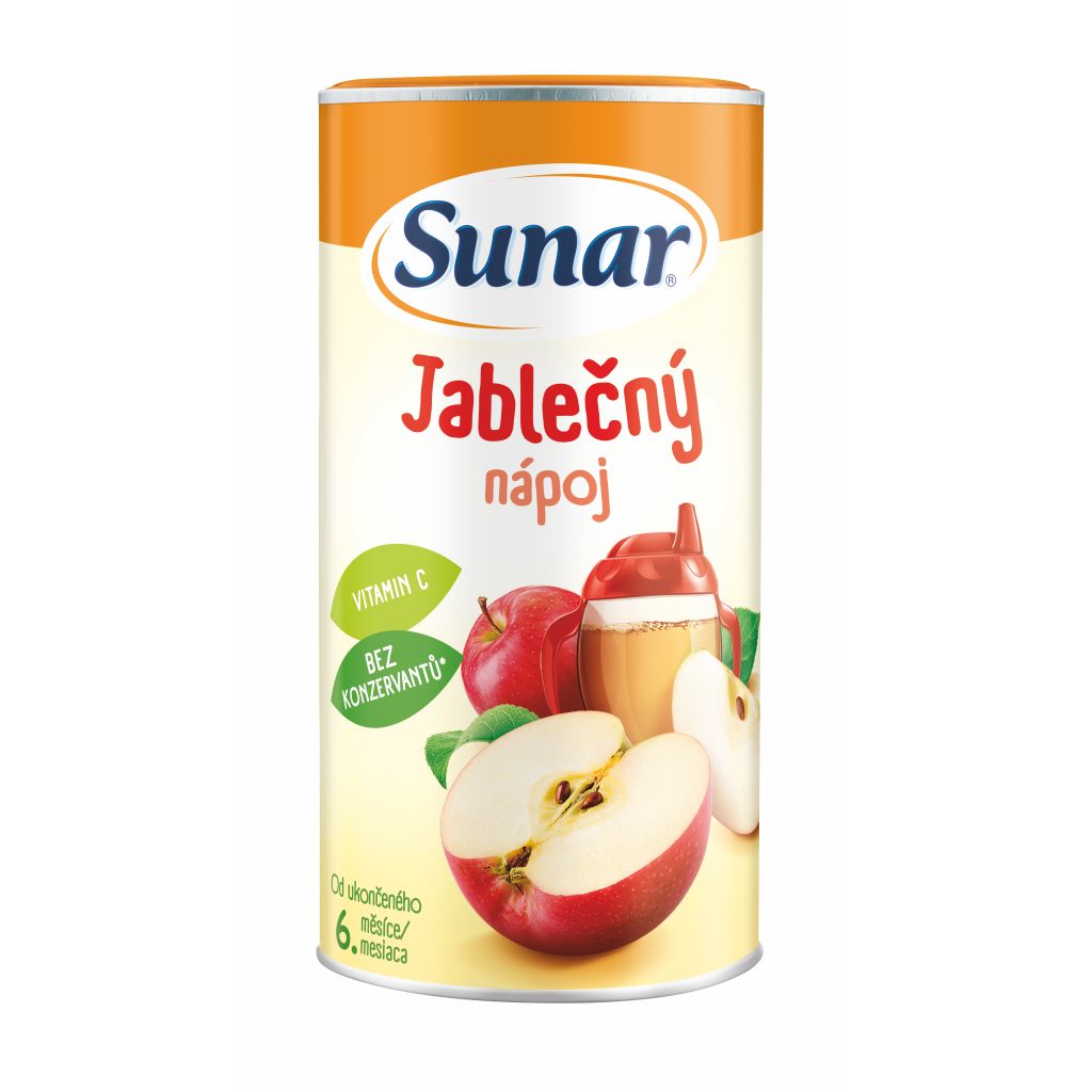 Sunar Rozpustný nápoj jablečný 200 g Sunar