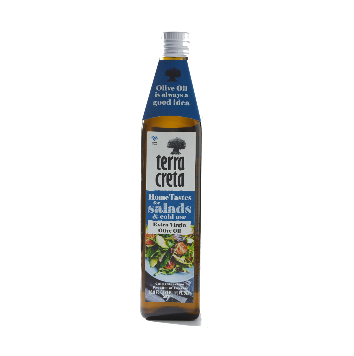 Terra Creta HomeTastes Extra Virgin olivový olej Salads 500 ml Terra Creta