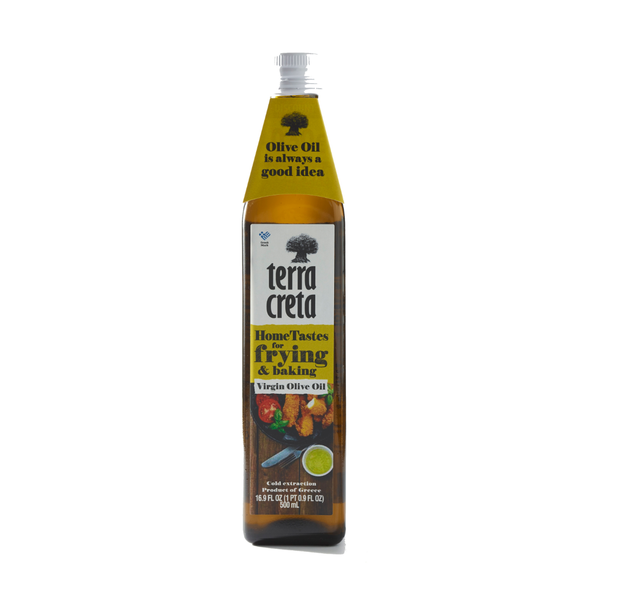 Terra Creta Virgin olivový olej HomeTastes Frying 500 ml Terra Creta