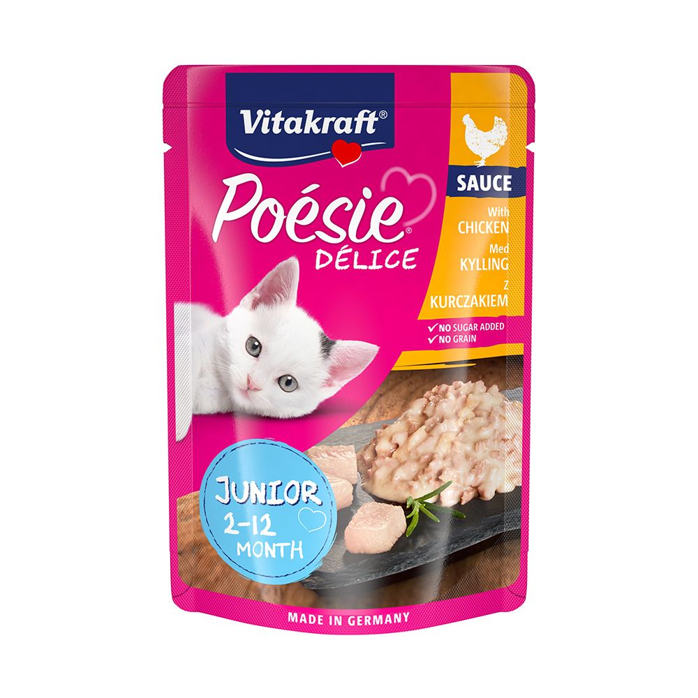 Vitakraft Poésie Délice Sauce Junior kuře 85 g Vitakraft