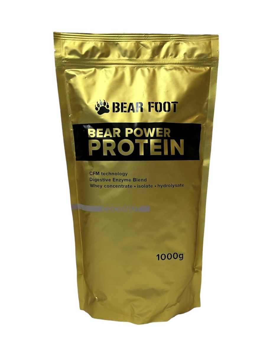 BEAR FOOT NUTRITION Power Protein kokos 1000 g BEAR FOOT NUTRITION