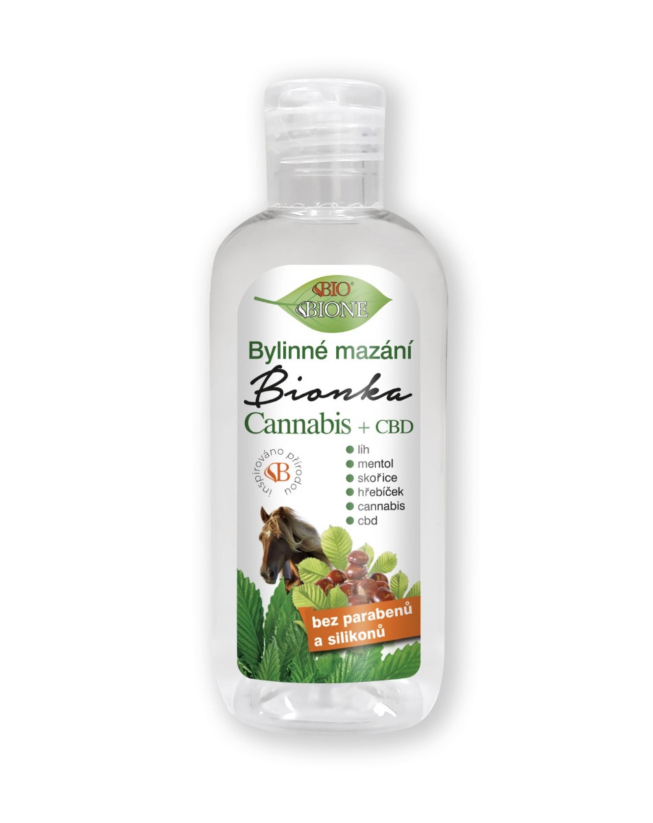 BIO BIONE Bionka CBD bylinné mazání 100 ml BIO BIONE