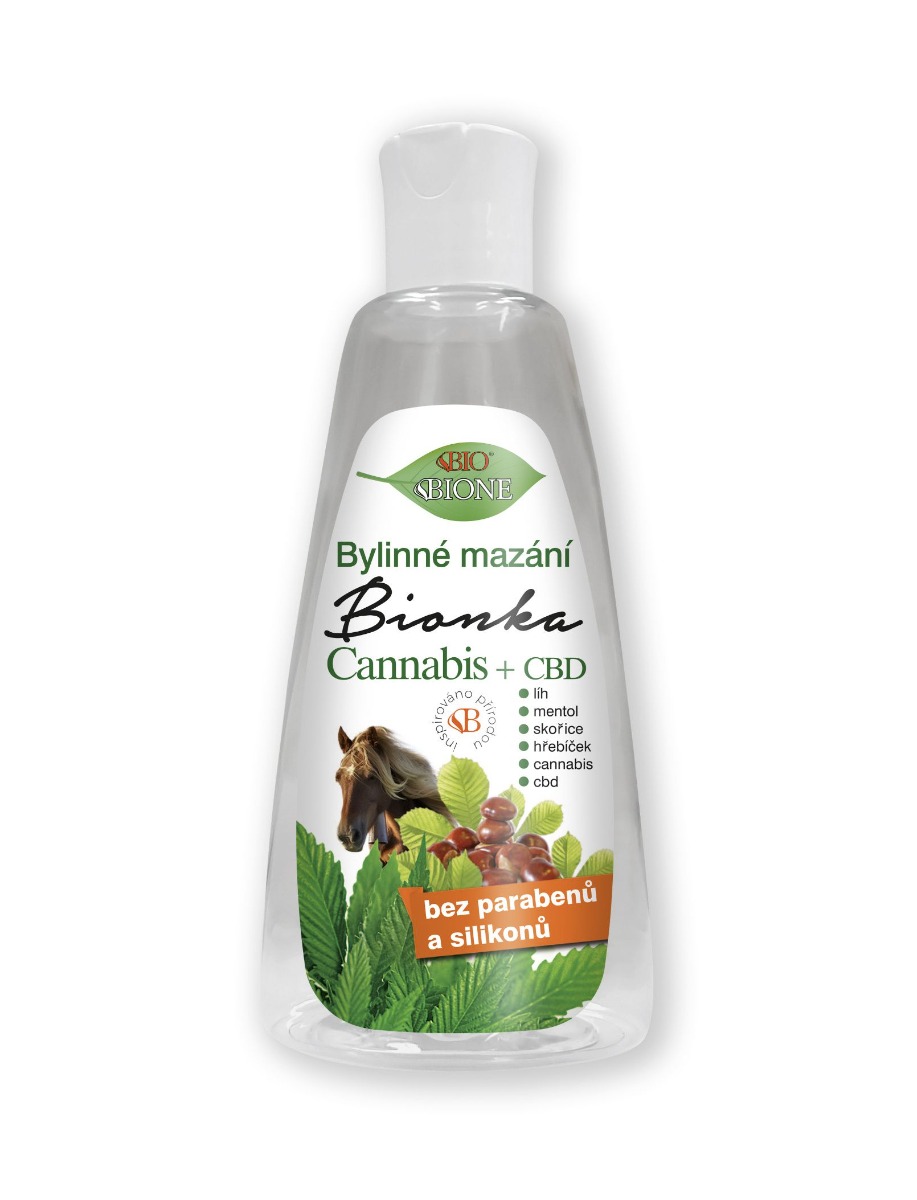 BIO BIONE Bionka CBD bylinné mazání 200 ml BIO BIONE