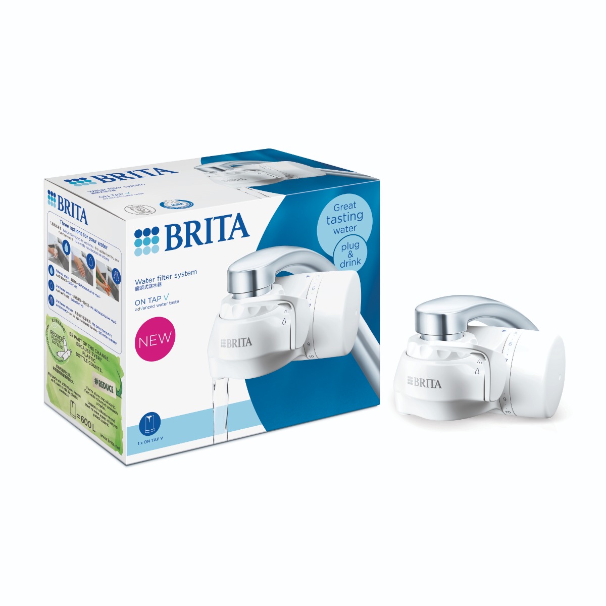 BRITA ON TAP V System bez displeje vodní filtr na kohoutek BRITA