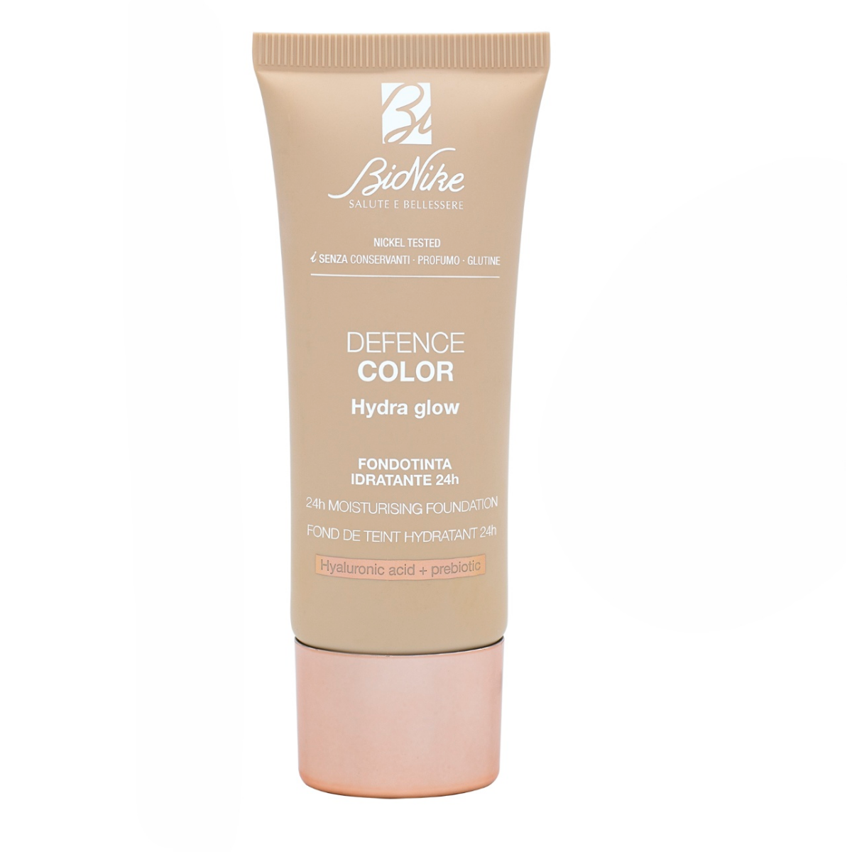 Bionike Defence color Hydra glow 24h 101 Ivoire hydratační podkladová báze 30 ml Bionike