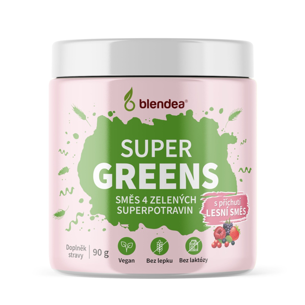 Blendea Super Greens lesní směs 90 g Blendea