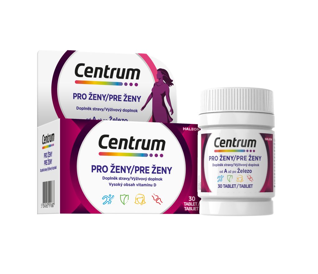 Centrum multivitamín pro ženy 30 tablet Centrum