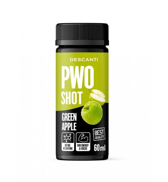 DESCANTI PWO Shot zelené jablko 60 ml DESCANTI