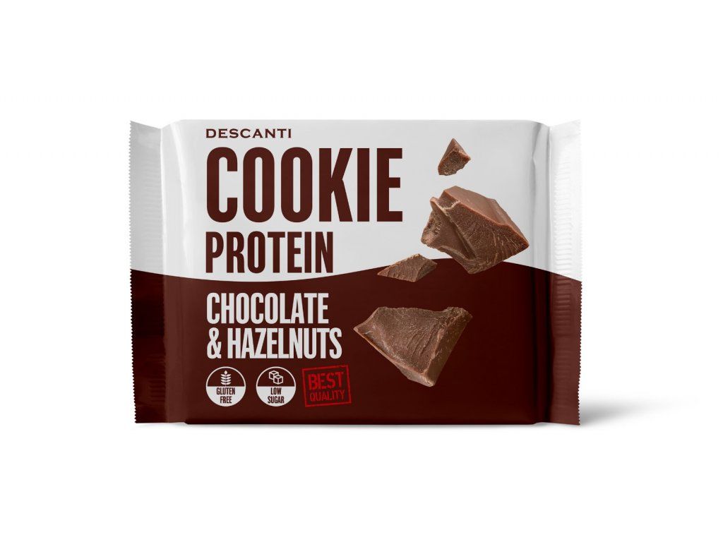 DESCANTI Protein Cookie Chocolate Hazelnuts 70 g DESCANTI