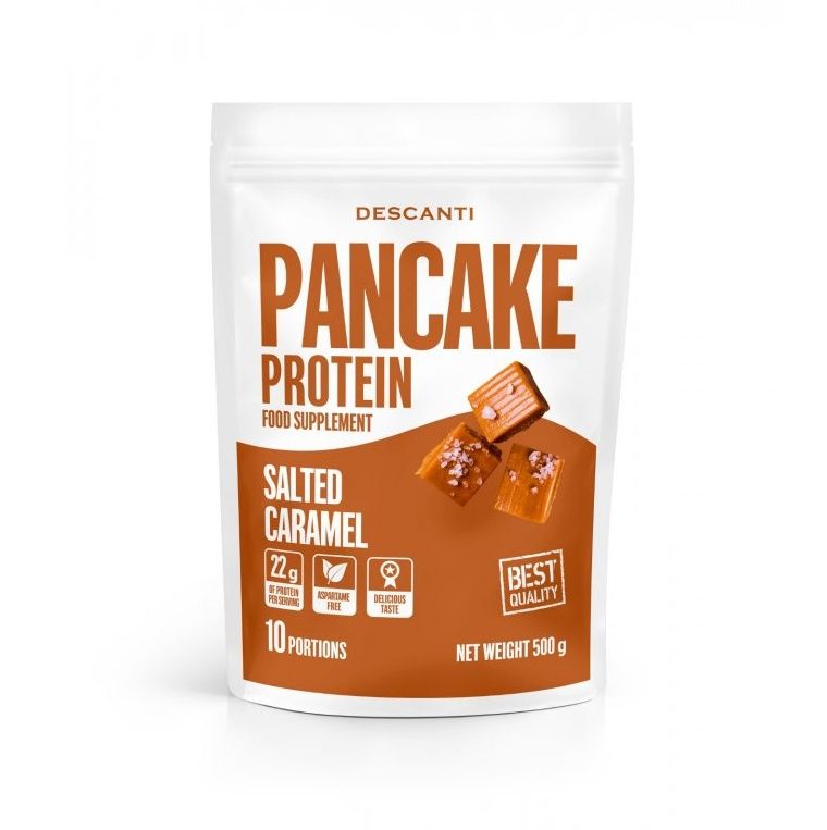 DESCANTI Proteinové palačinky Salted Caramel 500 g DESCANTI