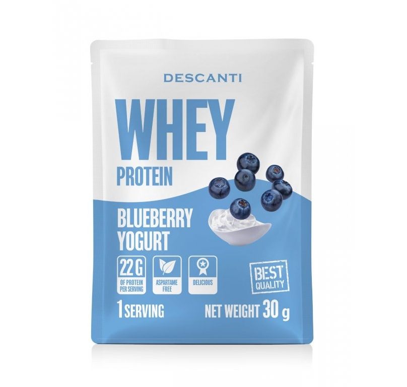 DESCANTI Whey Protein Blueberry Yogurt 30 g DESCANTI