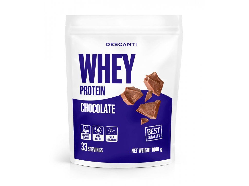 DESCANTI Whey Protein Chocolate 1000 g DESCANTI