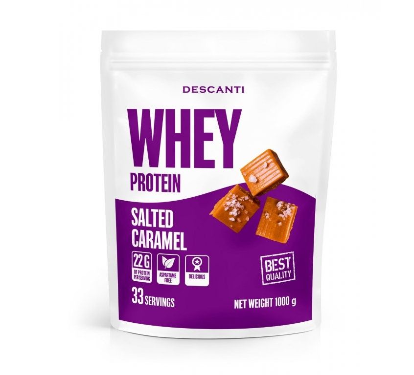 DESCANTI Whey Protein Salted Caramel 1000 g DESCANTI