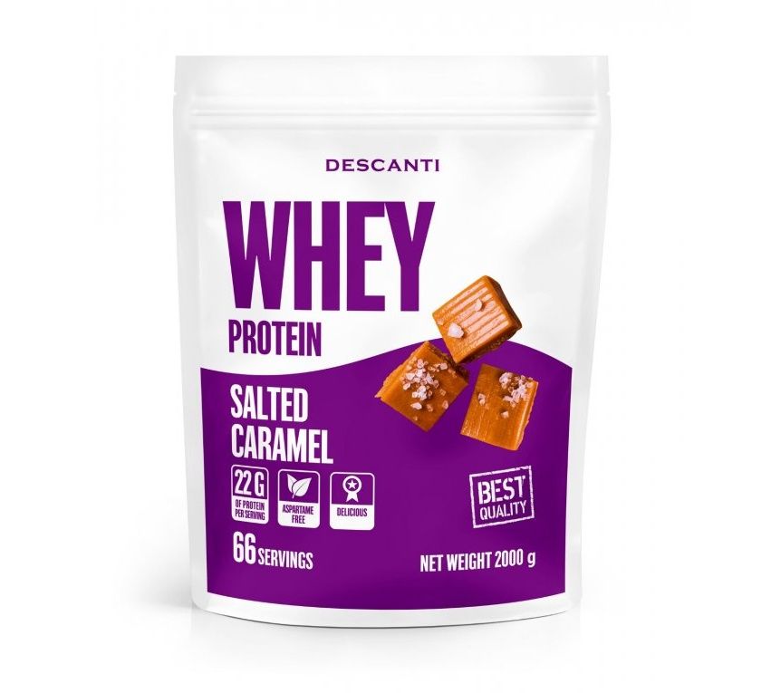 DESCANTI Whey Protein Salted Caramel 2000 g DESCANTI