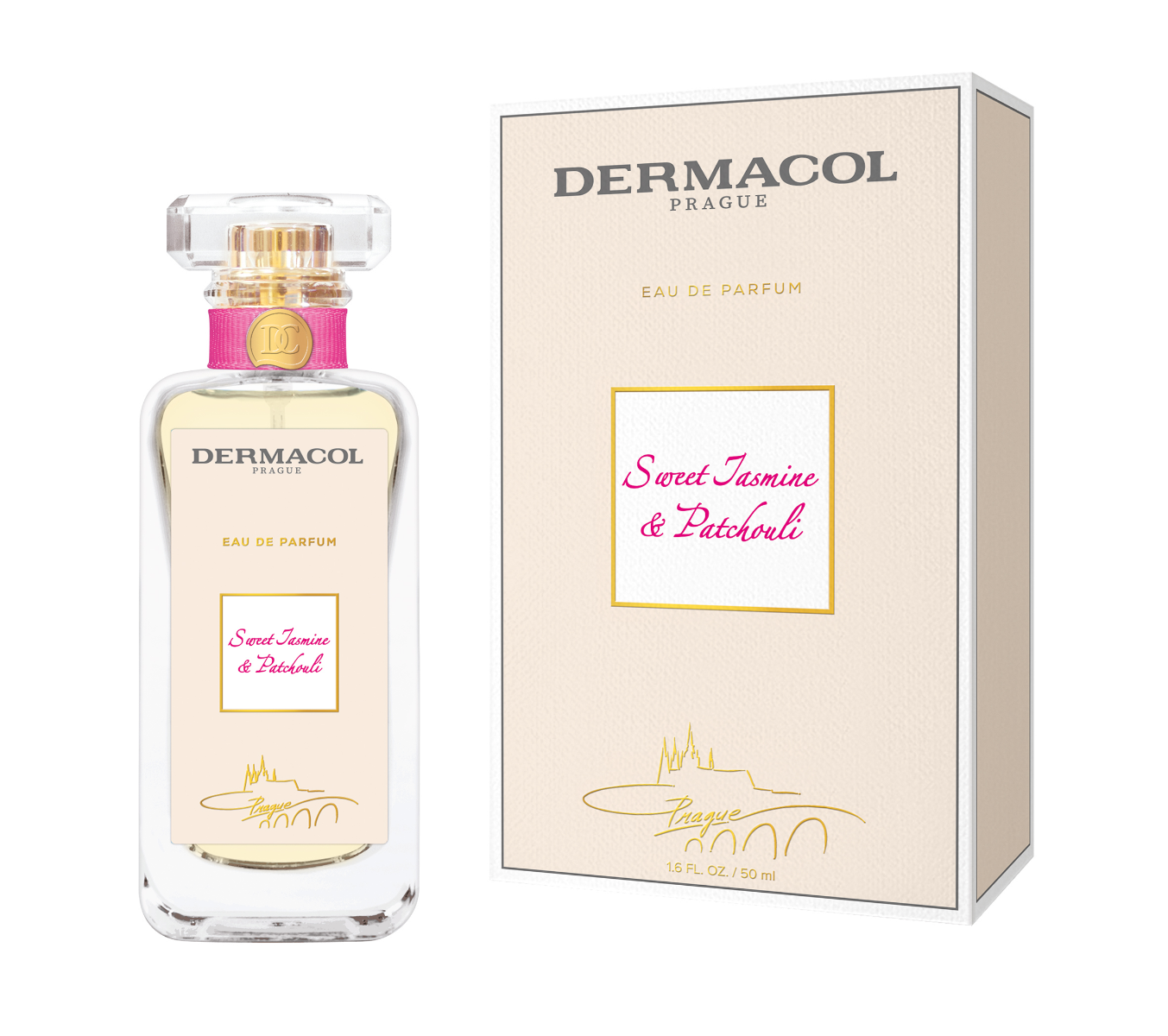 Dermacol Sweet Jasmine & Patchouli parfémovaná voda pro ženy 50 ml Dermacol