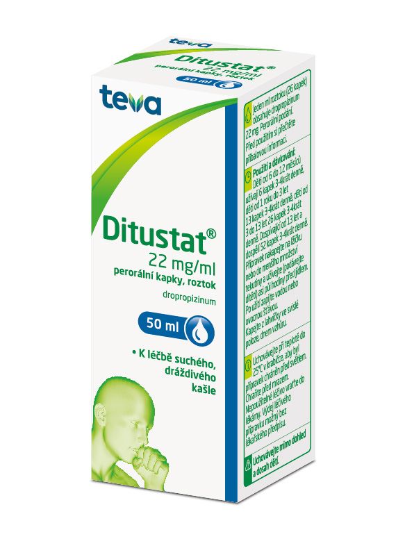 Ditustat 22 mg/ml perorální kapky 50 ml Ditustat