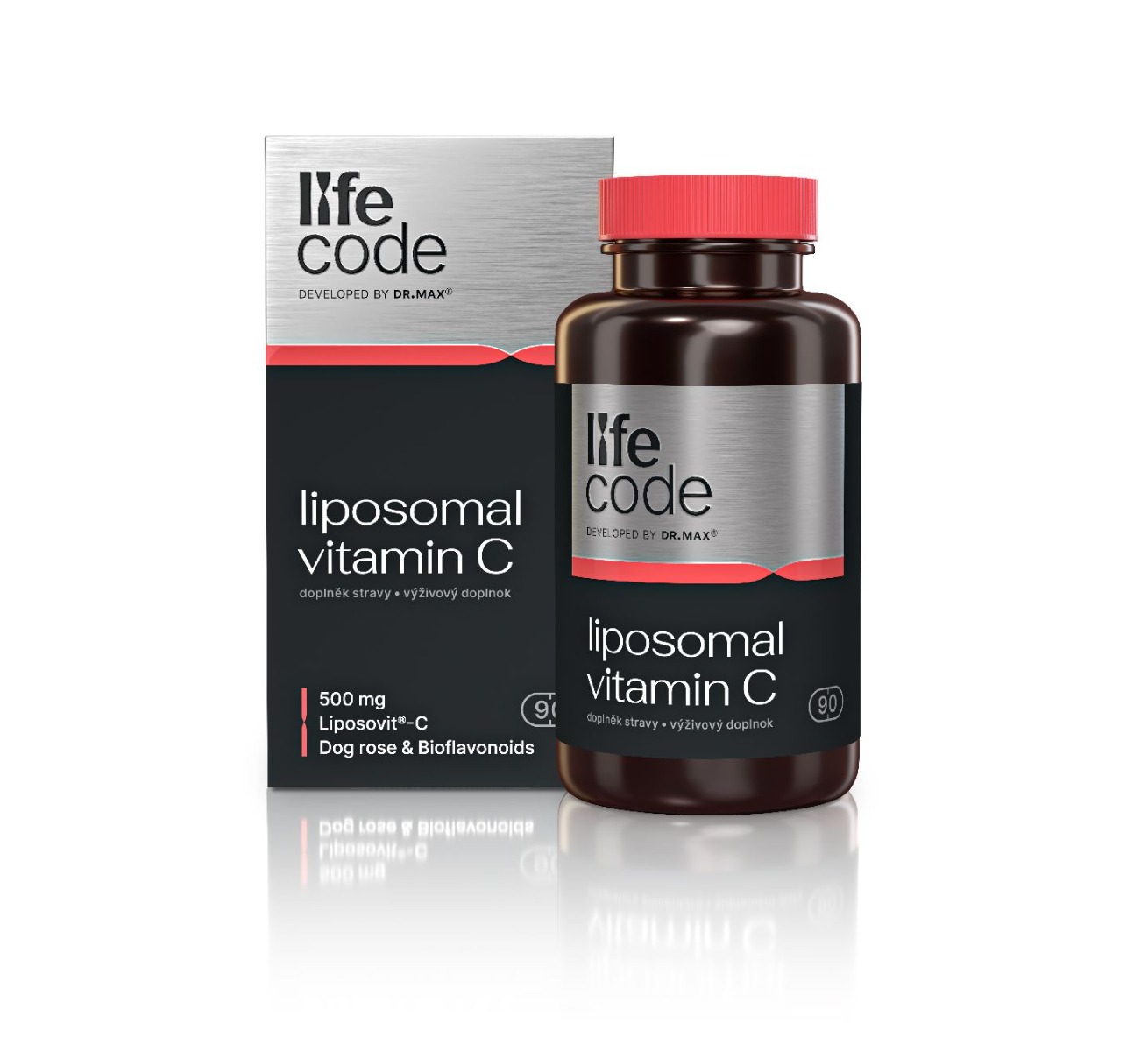 Dr. Max Life Code Liposomal Vitamin C 90 kapslí Dr. Max