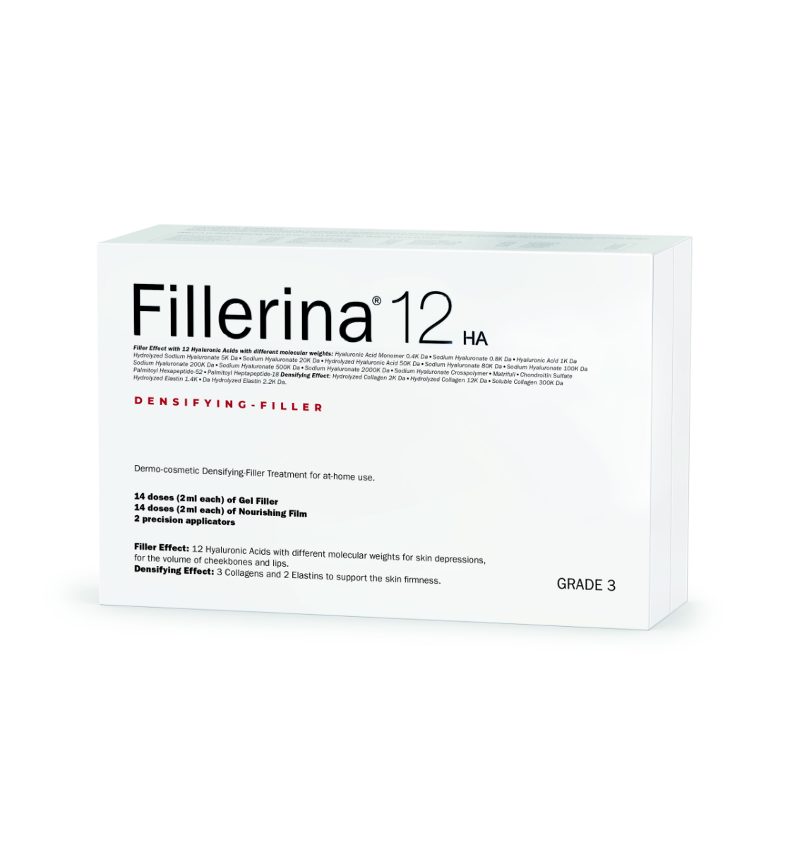 Fillerina 12HA pleťová péče s vyplňujícím účinkem 3. stupeň 2x30 ml Fillerina