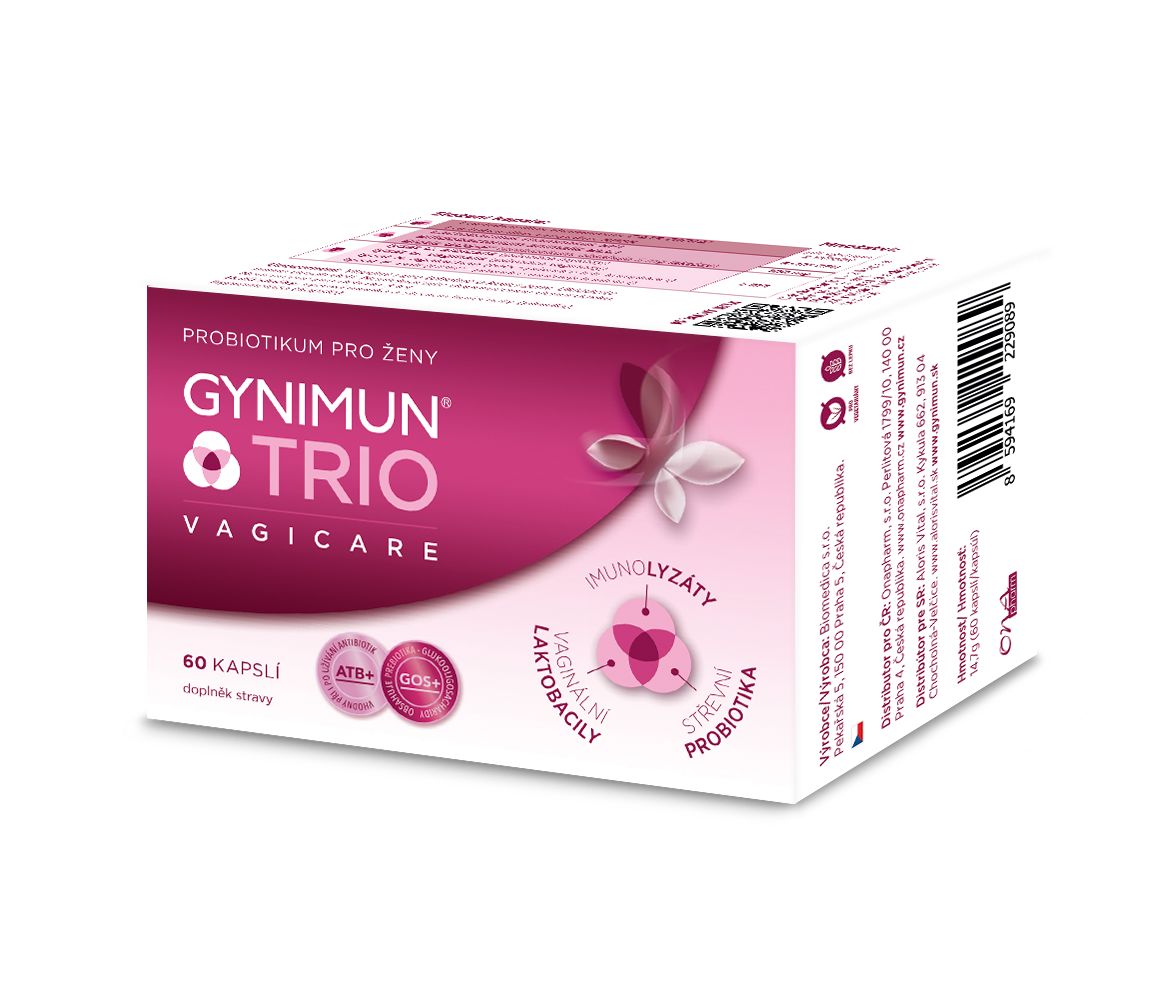 GYNIMUN trio vagicare 60 kapslí GYNIMUN