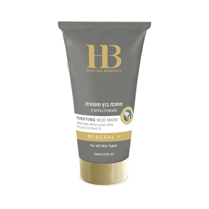 H&B Dead Sea Minerals Čisticí bahenní maska s Aloe Vera 150 ml H&B Dead Sea Minerals