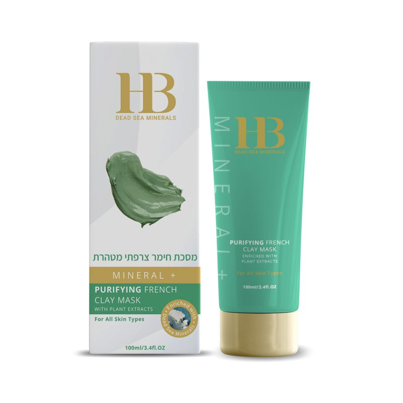 H&B Dead Sea Minerals Čisticí jílová maska 100 ml H&B Dead Sea Minerals